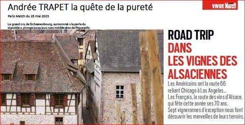 Andrée TRAPET à Riquewihr La quête de la pureté